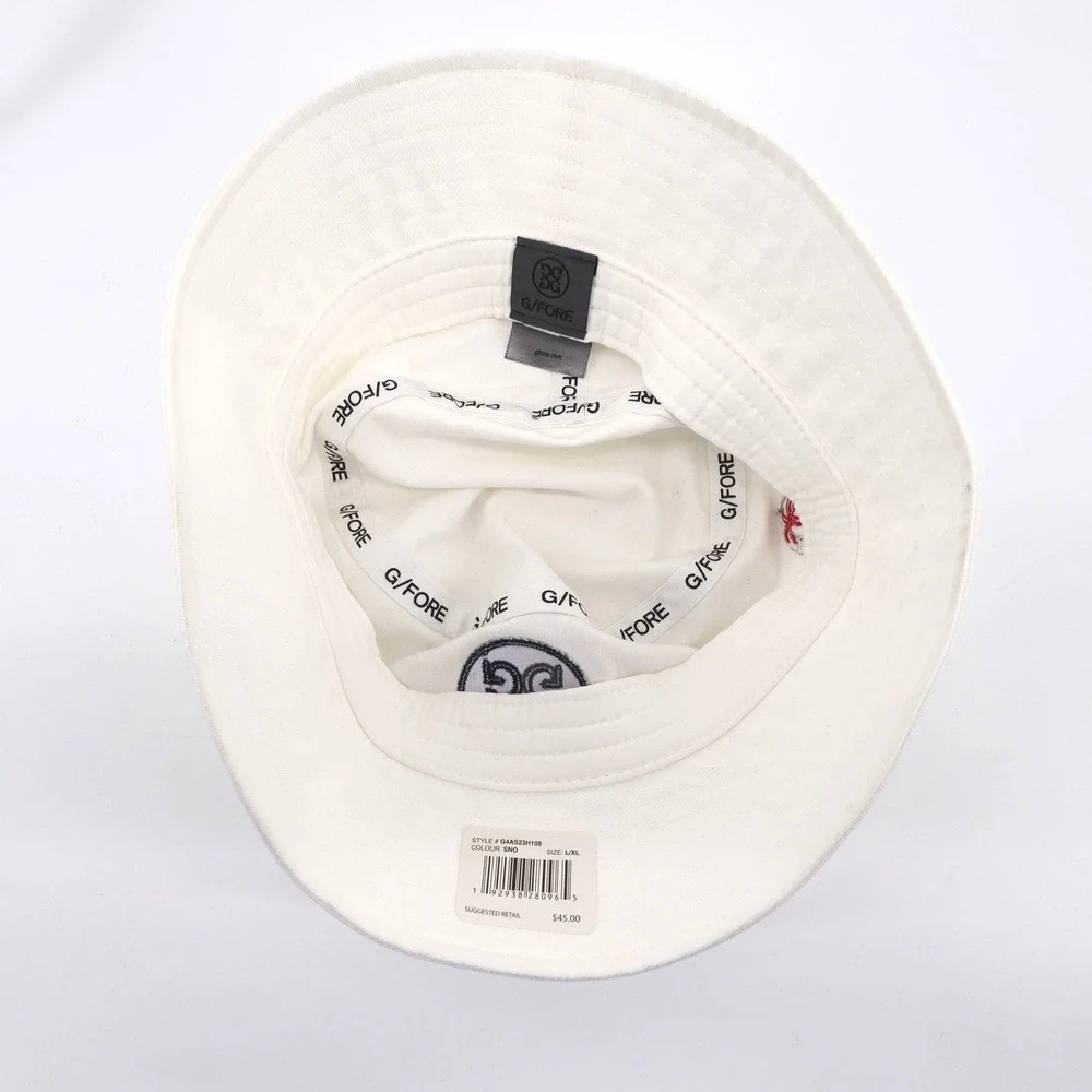 G/FORE The Palms Golf Club‎ Bucket Hat White Mens L XL